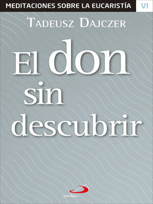cover image of El don sin descubrir